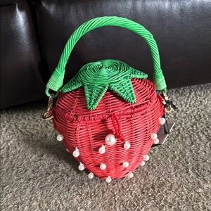 Kate Spade Red Strawberry Bag